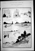 Original Old Vintage Print How To Do Goodwood Cathedral Cross Alterations 1921