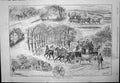 Old Print Telegraph Epping Forest Coach Amateur Boxing Championship 1892 19th