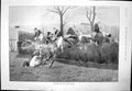 Old Print Lingfield Park New Year'S Meeting Horses Golf At Wimbledon 1897 19th