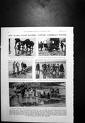 Antique Print Captain Malcolm Campbell Racing For World Record Theatre 1927