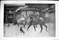 Old Print Traveller Night Time To Timely Inn Gentleman Sleeping Lady 1907 20th
