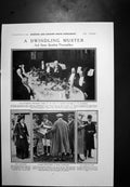 Antique Print Siege Lucknow Dinner 52Nd Anniversary Mr Vincent Edwards 1909