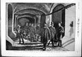 Antique Old Print Vaults Houses Parliament Gunpowder Plot 5Th November 1882