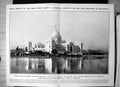 Antique Print All India Queen Victoria Hall Calcutta Prince Wales Open 1921