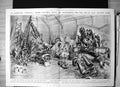 Antique Old Print Aeroplane Hospital Battered Craft Raf Salvage Store 1939 20th