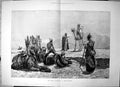 Antique Old Print Soudan Expedition Reconnaissance Natives Guns Camels 1884
