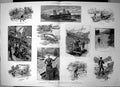 Antique Old Print Norway Boat North Sea Fishing Rowing Boat Salmon Trout 1887