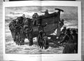 Antique Print Launching Life Boat J D Watson Cullercoats Trailer Ropes 1872