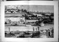 Antique Print Leicester New Park Abbey Park Hall Corpus Christi Guild 1882 19th