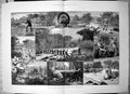 Original Old Antique Print Sport North Devon Trout Fishing Otter Hunting 1883