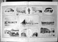 Antique Print Winter Sports Canada Ski Running Snow Shoes Skating Race 1903