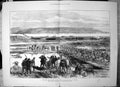 Original Old Antique Print War Passage Danube By Russians Simnitza 1877 19th