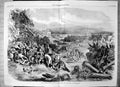 Antique Print Inundations Lyons Trying Escape Water Raft Gustave Dore 1856 19th