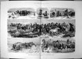 Antique Print Life Amongst Wild Horses Puszta Hungarian Heath Country 1881 19th