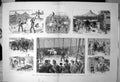 Old Holiday Season Arrival Circus Country Town Elephants Procession1886 19th