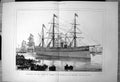 Antique Print Reception Prince Wales Portsmouth Serapis Nearing Jetty 1876 19th