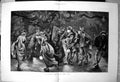 Old Fancy Ball On Ice A Hopkins Skating Fancy Dress Dark Lanterns 1879 19th
