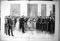 Antique Print Ball Palace Arolsen Prince LeopPrincess Elizabeth Hesse 1882 19th