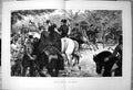 Antique Old Print Rotten Row In Season Ladies Gents Tophats Horseback 1871 19th