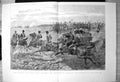 Antique Print Review Sham Fight Before Emperor Germany Charge Hussars 1889 19th