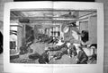 Antique Old Print Naval Manoeuvres Firing One Big Guns By Electricity 1890 19th
