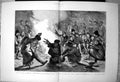 Original Old Antique Print Sir Samuel Browne Camp Tenth Hussars Jellalabad 1879