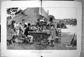 Old Country Cricket Match Sussex John Reid Spectators Table 1879 Damaged 19th