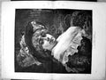 Antique Old Print A Cherry Duchess Painting Edelfeldt Engraved Panemaker 1887