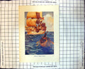 Old Arrival English Settles Bermuda Sailing Ship Rowing Boat C1920'S 124J 20th
