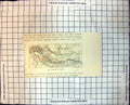 Antique Old Print Map Course Wharfe River England Showing York Kettlewell 128J