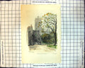 Old The Dark Entry Canterbury Archway Cathedral To Rear Tree C1906 141J 20th