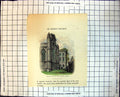 Old Print East End College Chapel St. Peter'S College Arched Windows 177J 18th