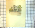 Old Print Lincoln Potter Gate Jasper Salwey Arched Church High Walls 259J
