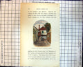 Antique Print Outhouse Nell Gwynne'S Birthplace Hereford England Steps 262J