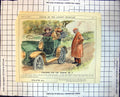 Old Gogglygag New Fashions Season Motor Car Burst Tyre Ladies 1910 304J 20th