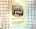 Old Market Place Ross Church Steeple Cross Arched Building People 314J
