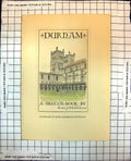 Old Print The Cloisters Durham A Sketchbook Frontispiece Rjs Bertram 357J