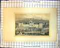 Old The Jail Prison From Calton Hill Horses Riders Family Edinburgh 410J