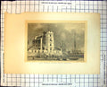 Old Signal Tower Leith Harbour Sailing Boats Small Rowing People 418J