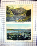 Old Wanganui River New Zealand Wellington Maoris Carved House Cook 469RJ