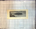 Original Old Antique Print Bare Island Botany Bay 1886 19th Century