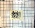 Original Old Antique Print Cricket Natives Hurt Leg Batting Ball Palm Trees