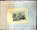 Original Old Antique Print Chateau D'Henry 1V Pau