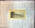 Original Old Antique Print Establishment Thermes Bagneres De Bigorre