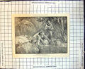 Antique Old Print Prospecting For GAustralia Boys Own Paper A F Fullworth