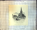 Old Print St Marys Church West Maitland New South Wales A Fullwood 1886 19th