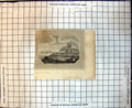 Original Old Antique Print Cromer Norfolk Church Town Edge Sea Ships
