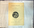 Old Cricket Frontispiece Book A Steel R Lyttelton Engravings L Davis