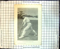 Original Old Antique Print Cricket J R Mason Driving To Extra Cover