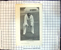 Original Old Antique Print Cricket Lilley At The Wicket